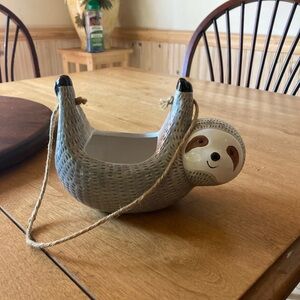 Apropos Home Collection hanging sloth planter